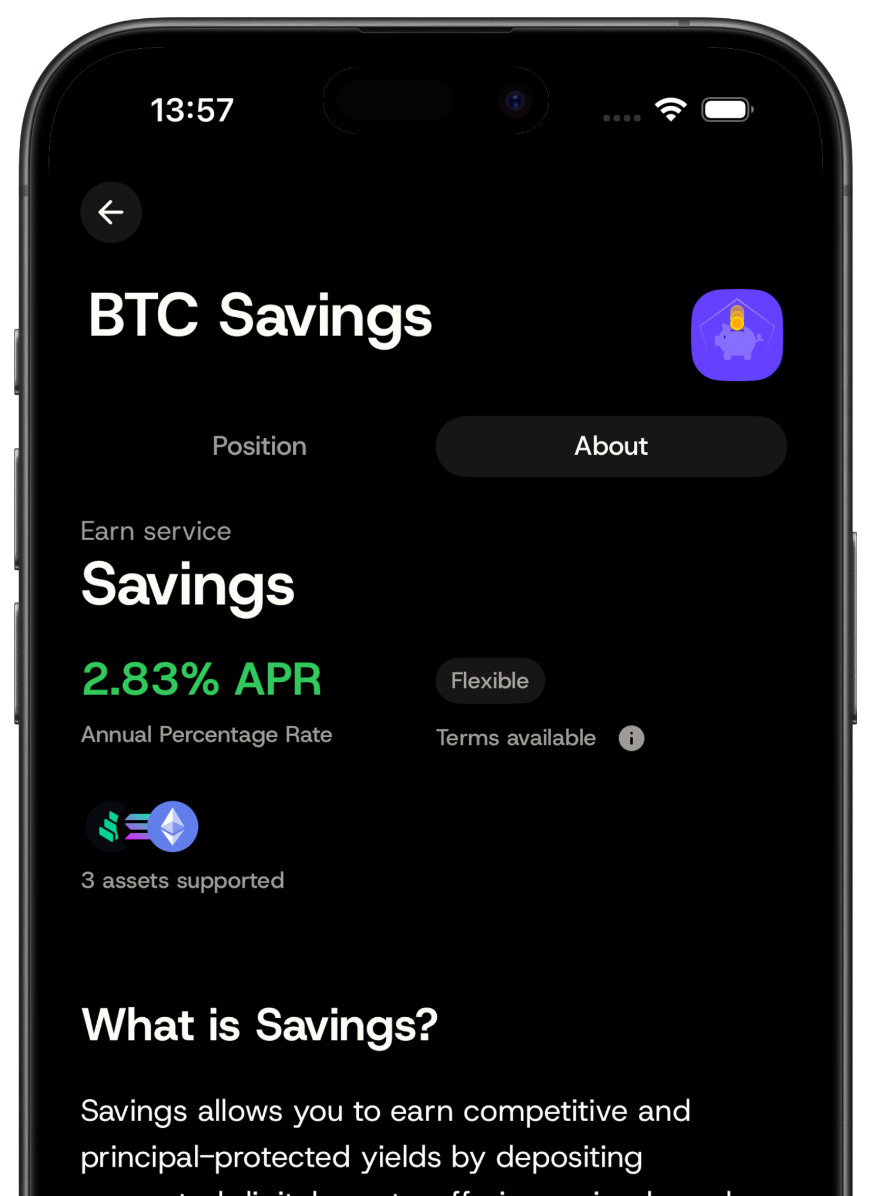 Savings service